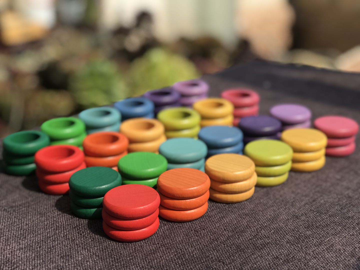 Waldorf Building Blocks Learning Sets