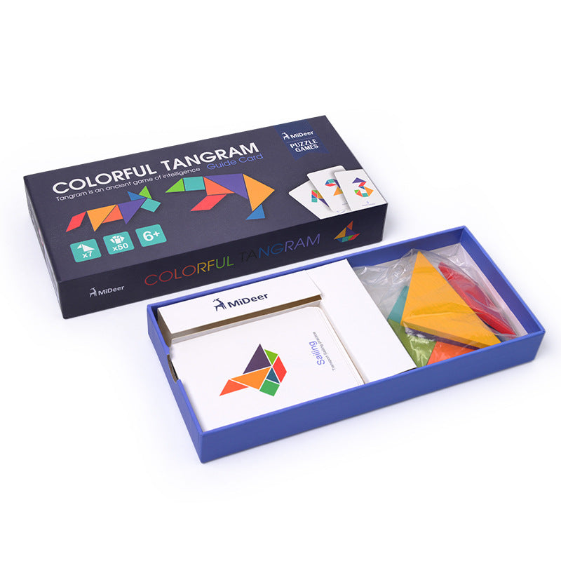 Colorful Tangram Puzzle Toy