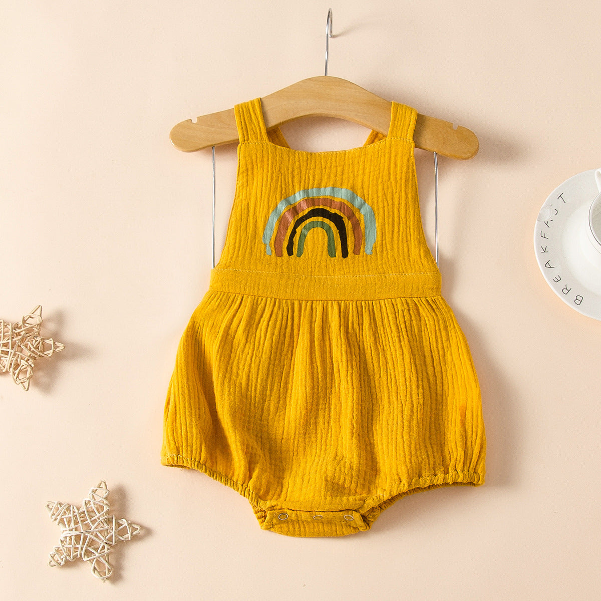 Infant Toddler Rainbow Romper
