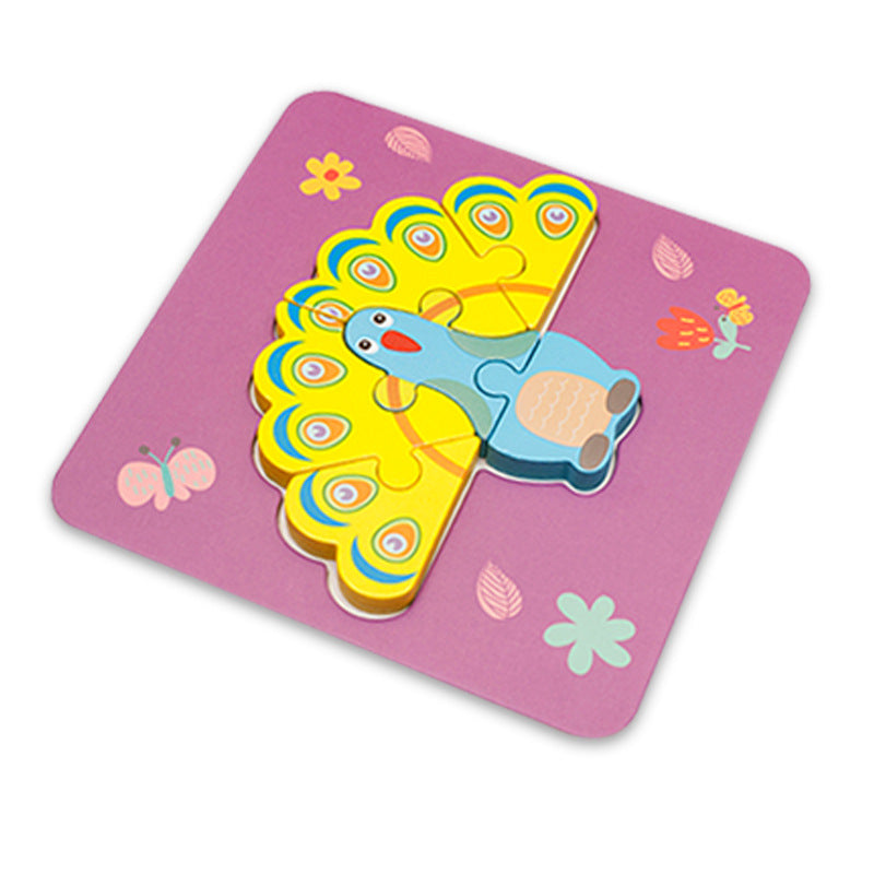 Animals & Transportation - Wooden Jigsaw Puzzles