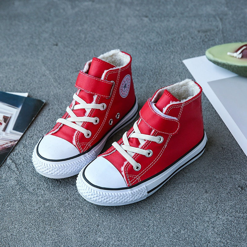 Canvas Hi-Top Sneakers