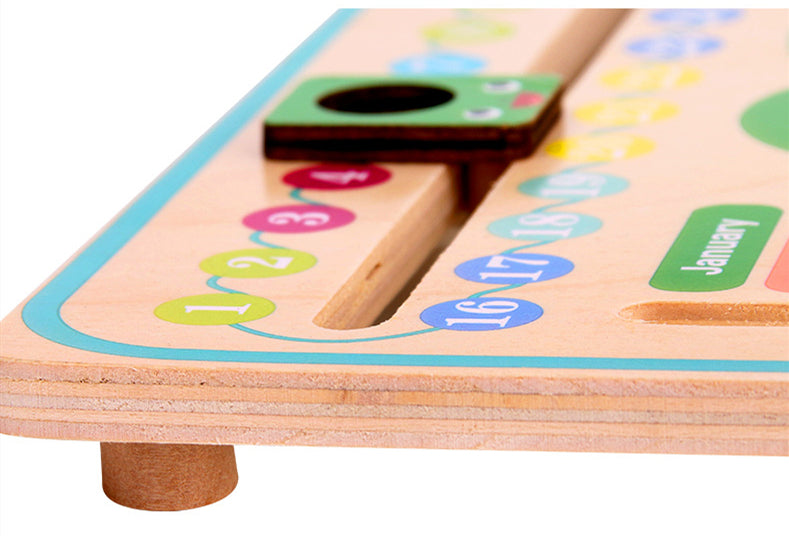 Montessori Wooden Temporal Teaching Toy