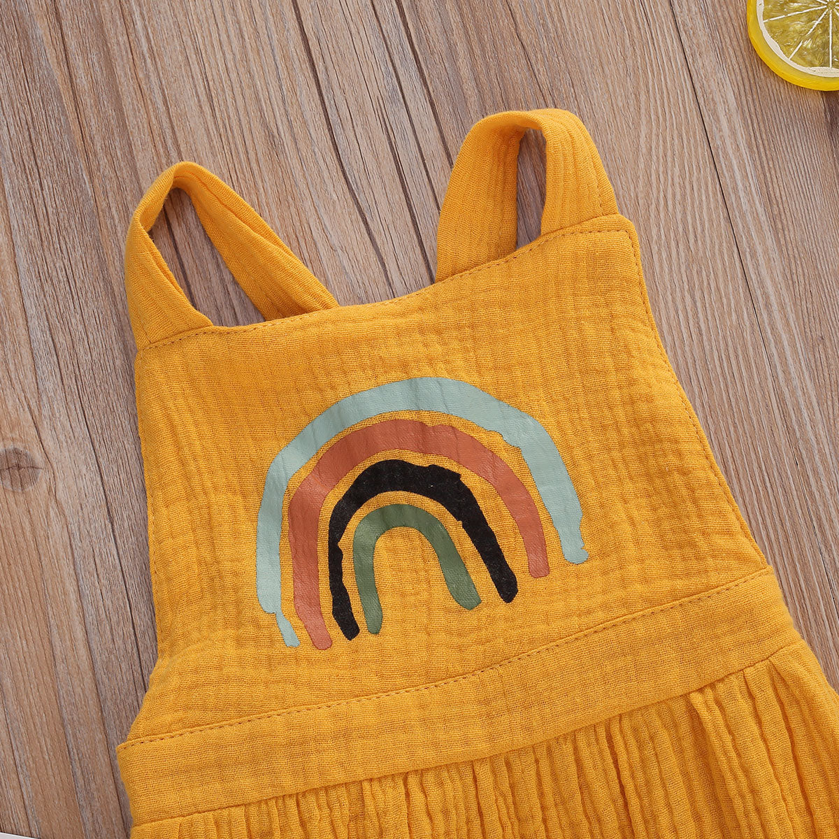 Infant Toddler Rainbow Romper