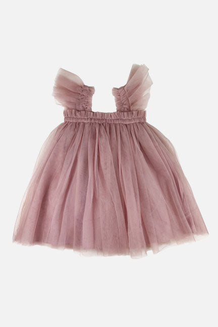Flutter Tulle Dress || Multi Colors