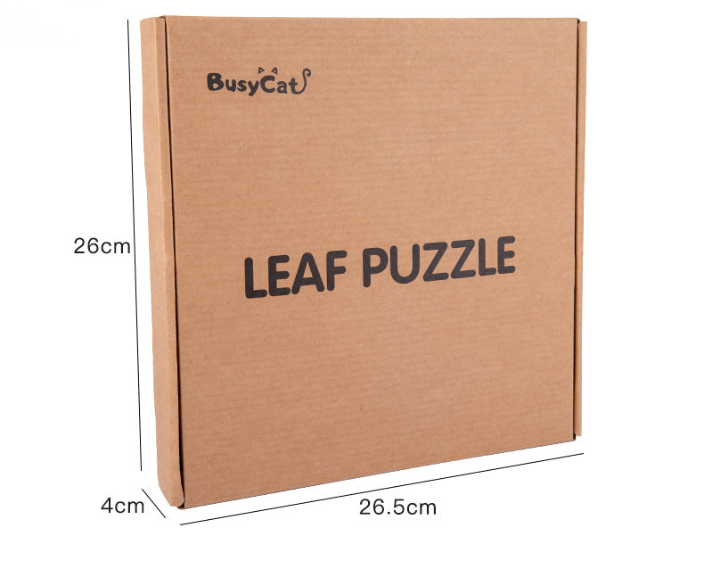 Leaf Panel Wooden Puzzle Montessori Early Education