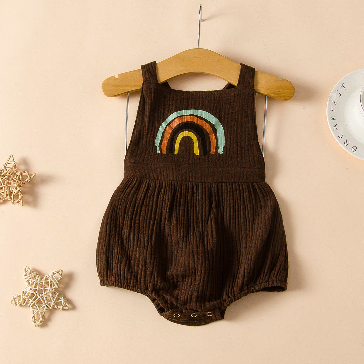 Infant Toddler Rainbow Romper