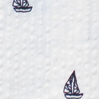 Sailboat Baby Button Down