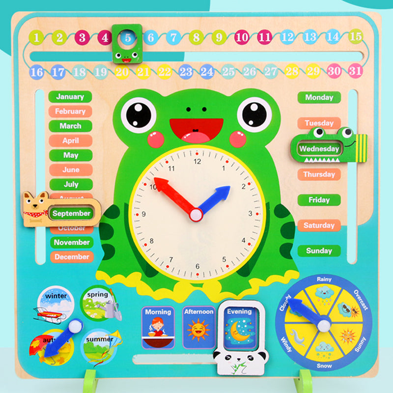 Montessori Wooden Temporal Teaching Toy
