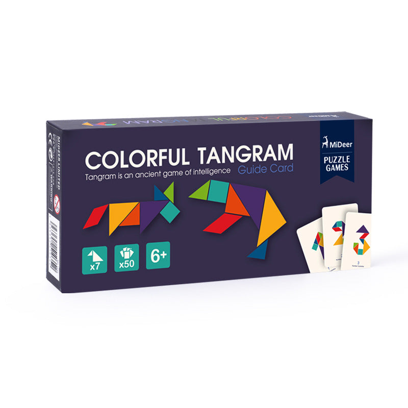 Colorful Tangram Puzzle Toy