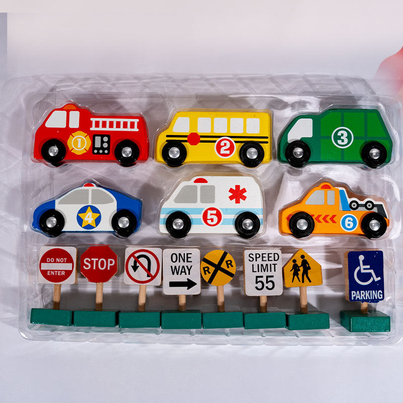 Ambulance And Fire Truck Children's Toy Set