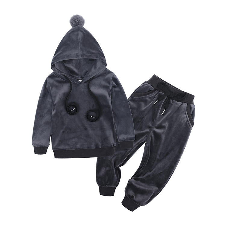 Unisex Velour Baby Sweatsuits