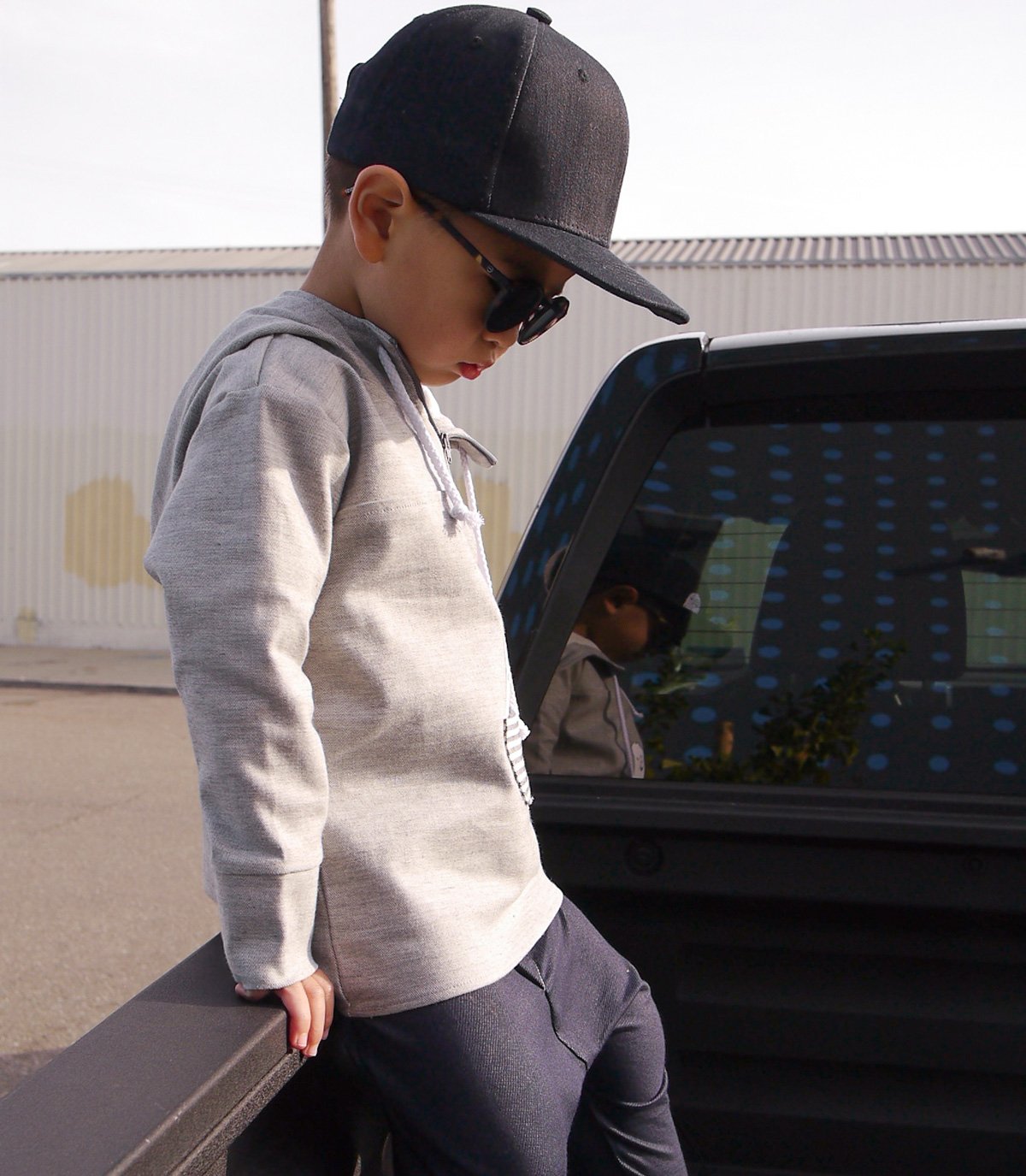 Denim Snapback - Kids Cap