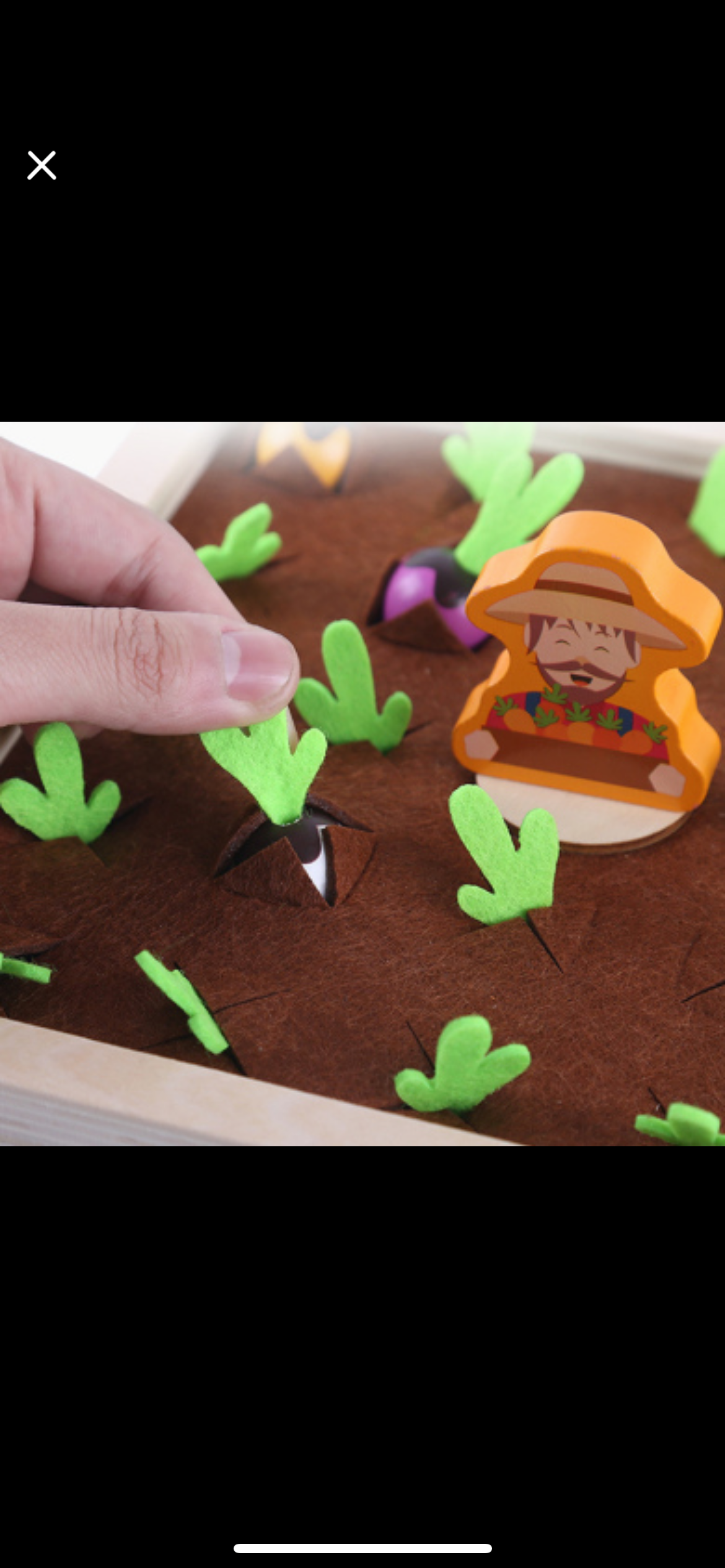 Wooden Vegetable Garden Memory Matching Game