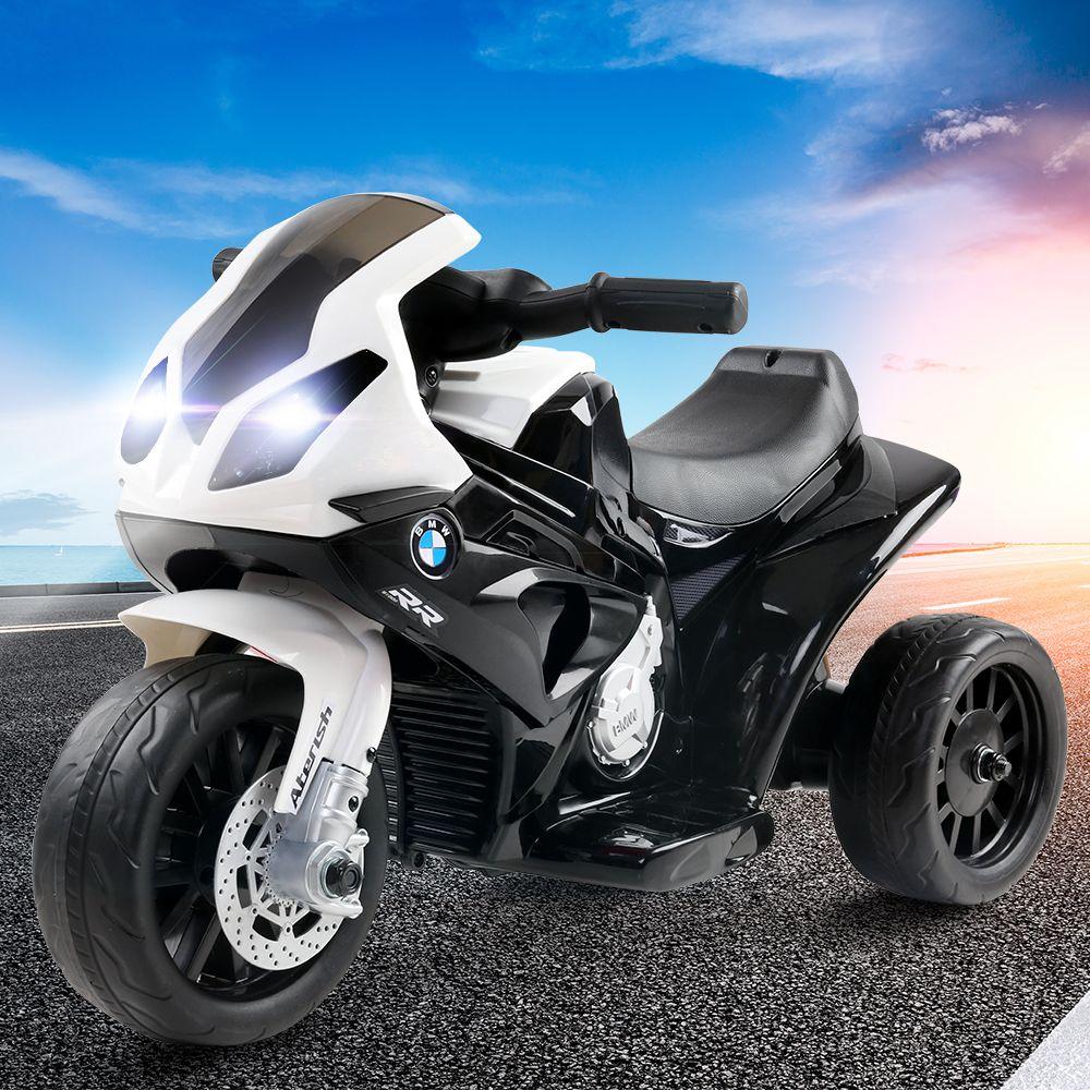 Licensed Ride On Motorbike BMW S1000RR Motorcycle (Black)