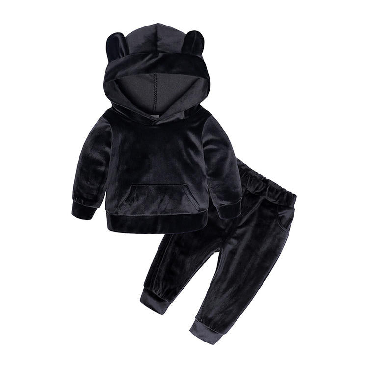 Unisex Velour Baby Sweatsuits