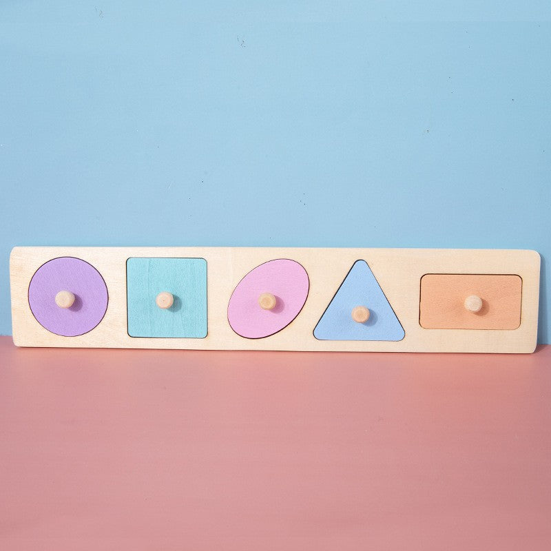 Wooden Montessori Education Set - Target Boxes Drawers Boards & Drum