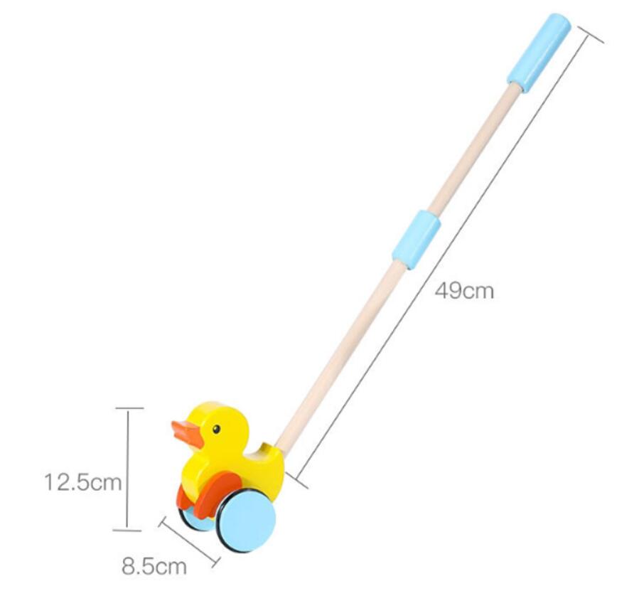 Butterfly Flower Wooden Toddler Walker Toy