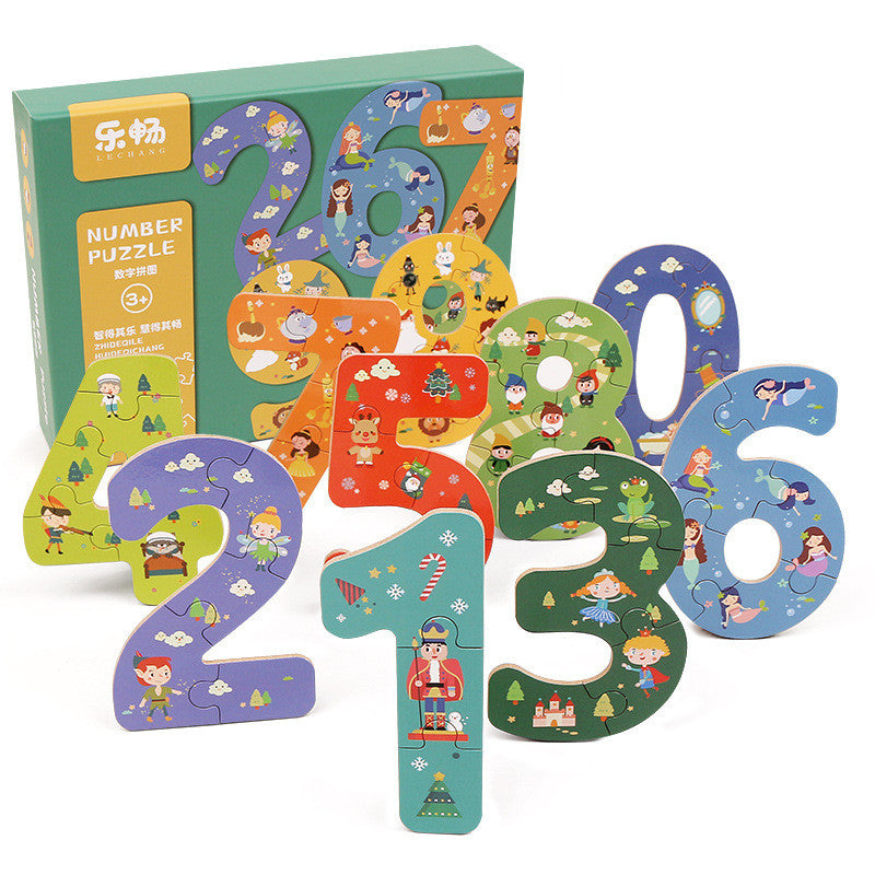 Wooden Puzzle Children's Educational Intelligence Toddler Advanced Early Education Toy