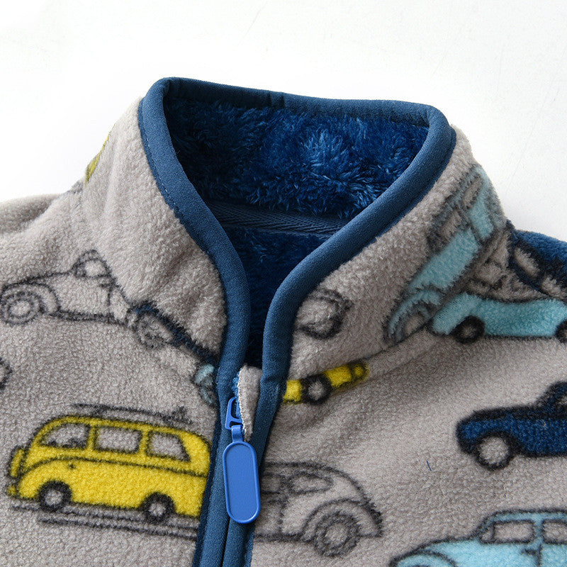 Warm Polar Fleece Cars & Vans Jacket