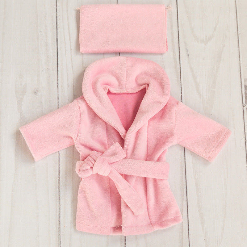 Newborn “Spa Day” Bathrobe Photoshoot Outfit