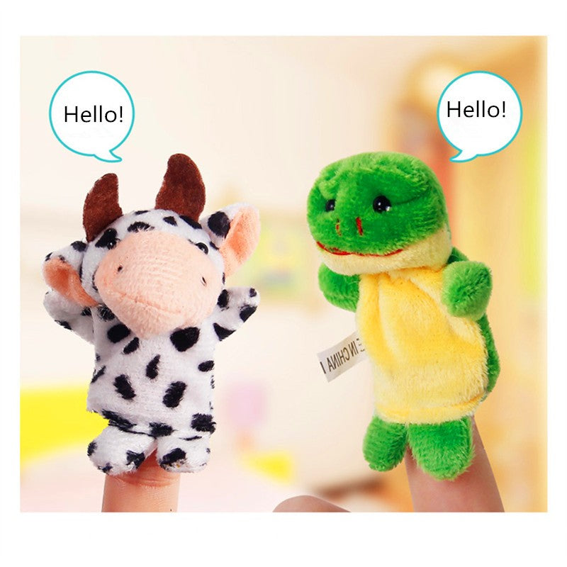 Animal Finger Puppets 10 Pcs Set