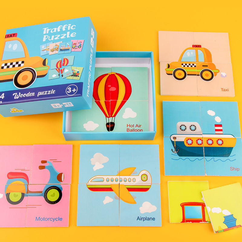 Toddler’s Wooden Puzzles