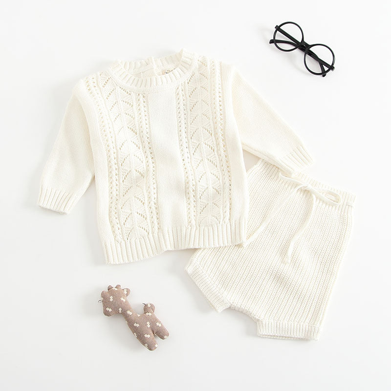 Unisex Baby Sweater Set