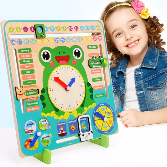 Montessori Wooden Temporal Teaching Toy