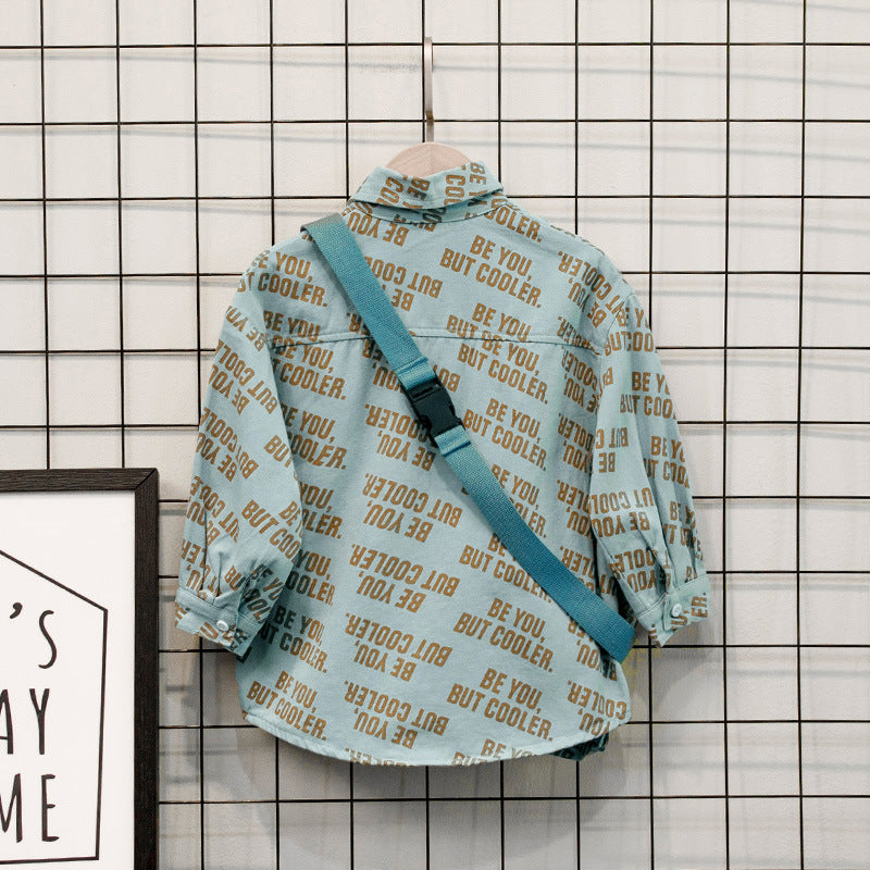 Be Cooler Funny Boys Jacket & Satchel