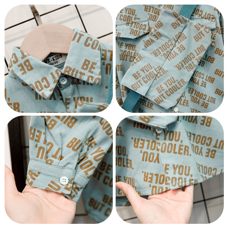 Be Cooler Funny Boys Jacket & Satchel