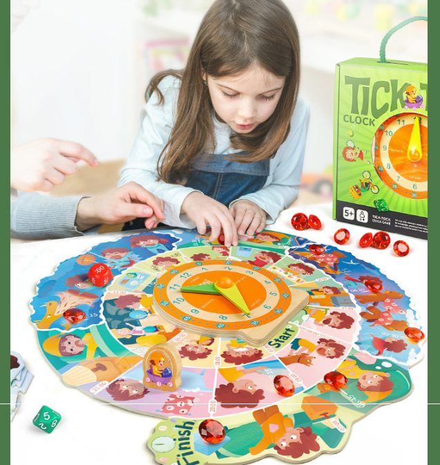 Tick Tock Time Planning Board Game