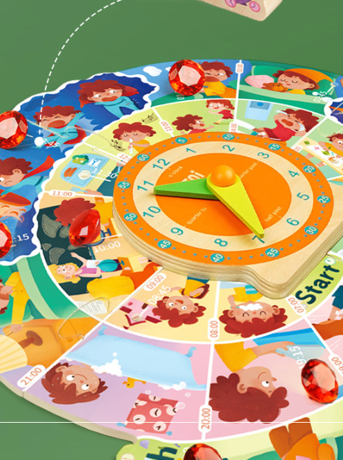 Tick Tock Time Planning Board Game