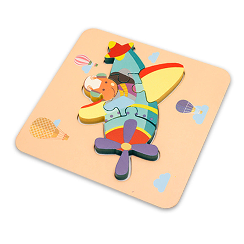 Animals & Transportation - Wooden Jigsaw Puzzles