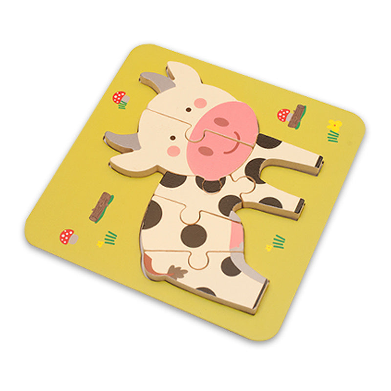 Animals & Transportation - Wooden Jigsaw Puzzles