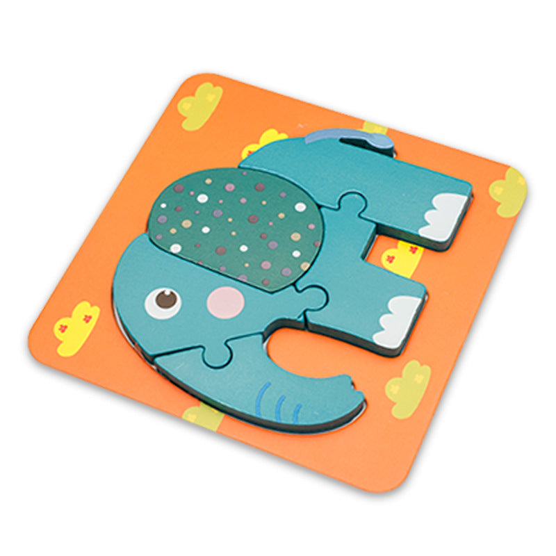 Animals & Transportation - Wooden Jigsaw Puzzles