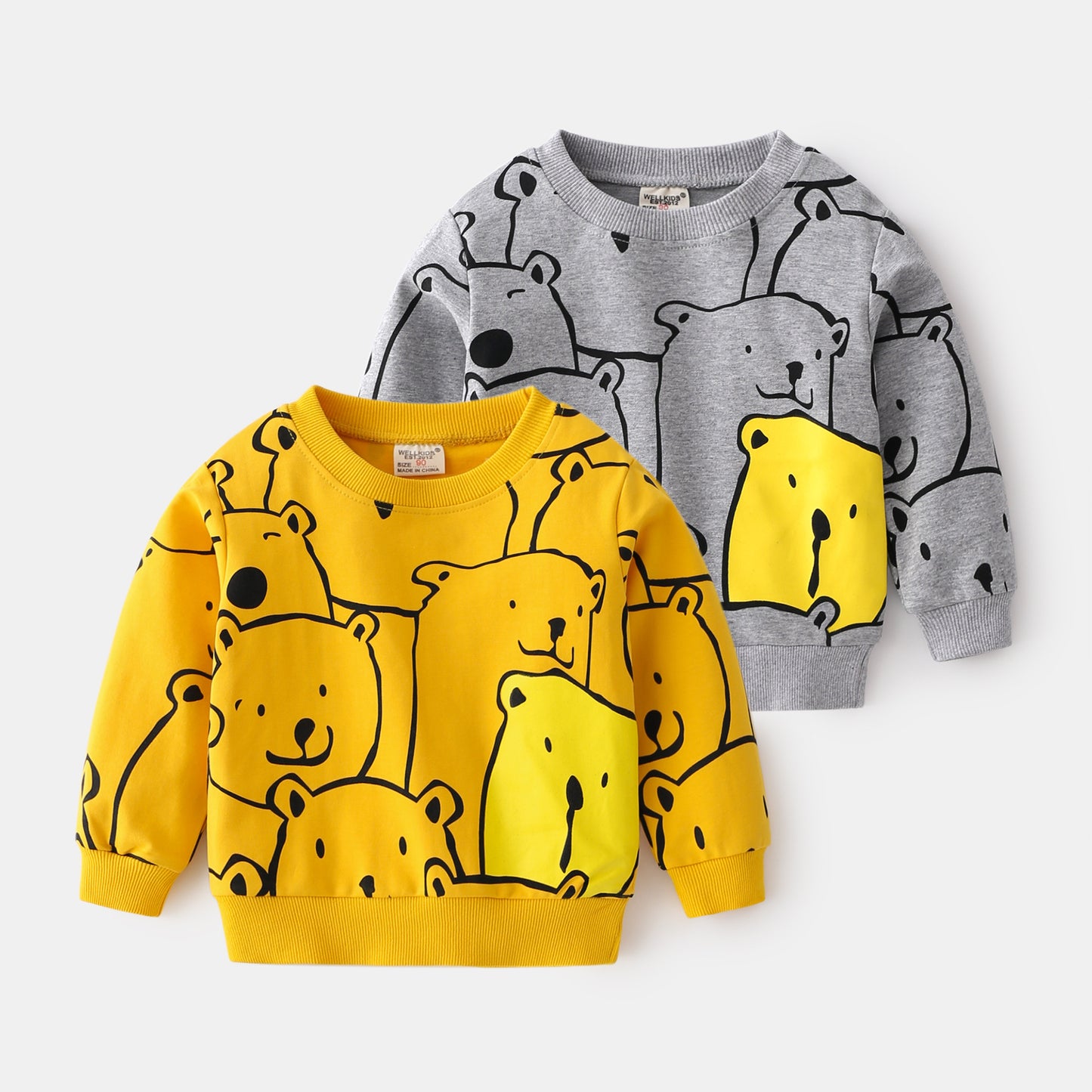One Bright Bear Cartoon Sweatshirt