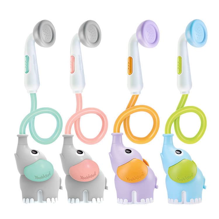 Elephant Baby Shower Toy w/ Thermostatic Nozzle