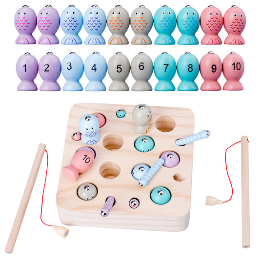 Children's Magnet Fishing Game Montessori Early Education