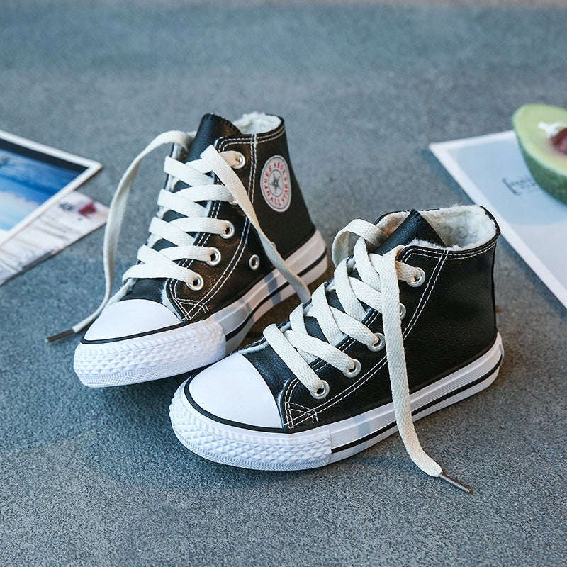 Canvas Hi-Top Sneakers