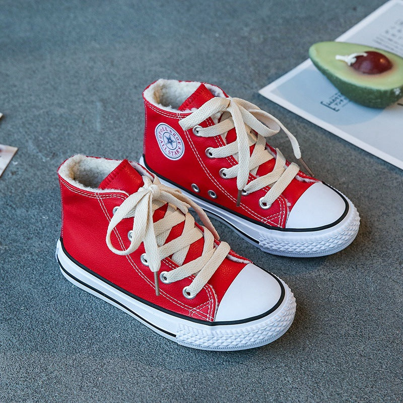 Canvas Hi-Top Sneakers