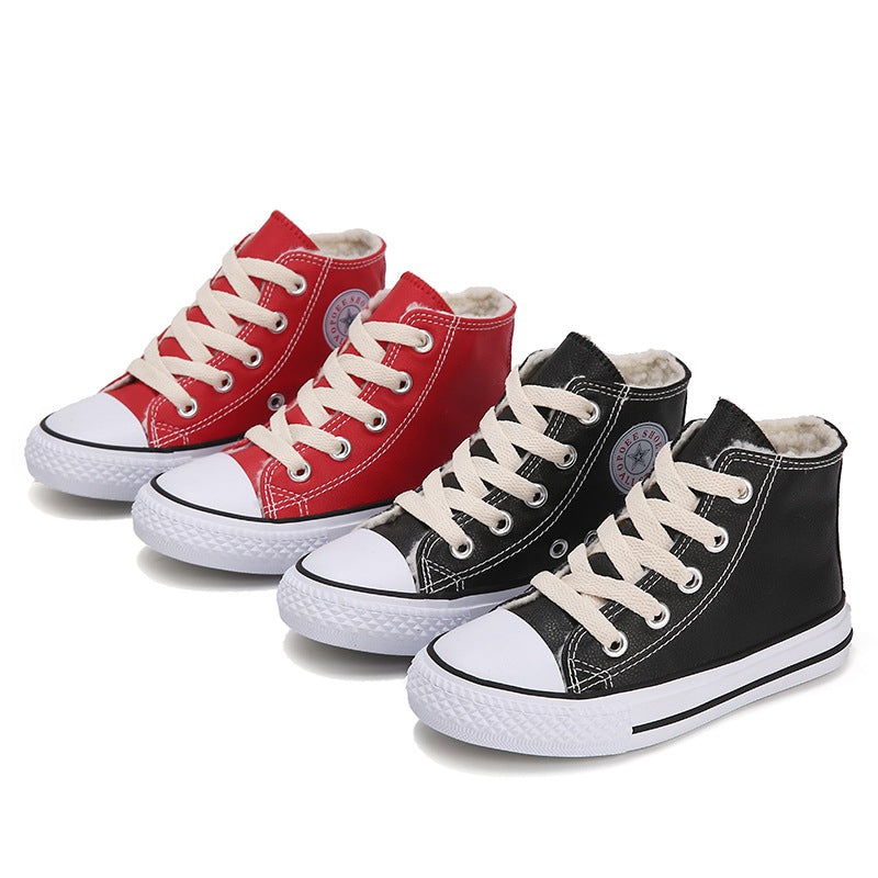 Canvas Hi-Top Sneakers