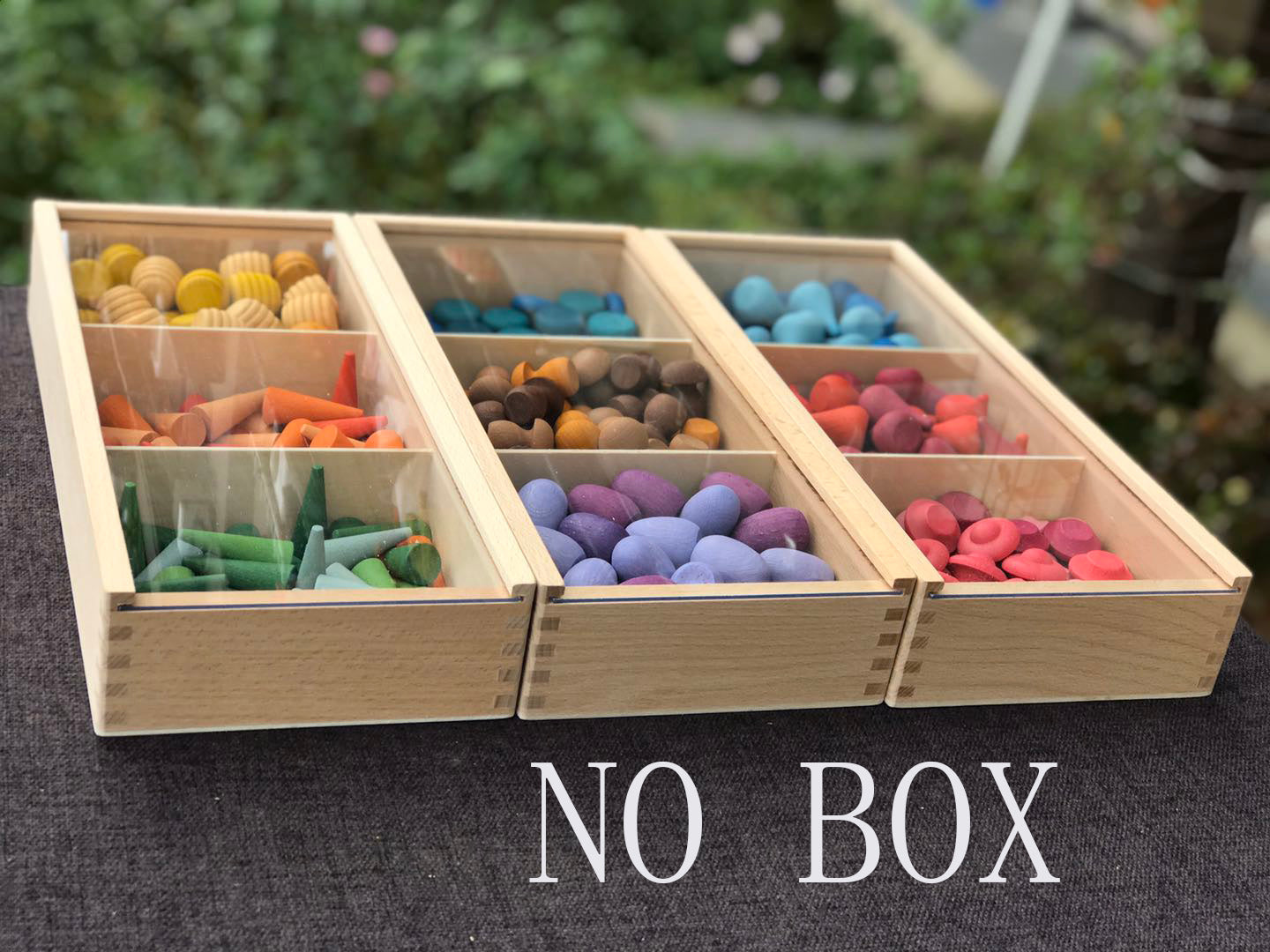 Waldorf Building Blocks Learning Sets