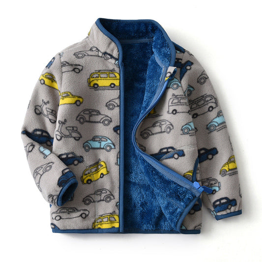 Warm Polar Fleece Cars & Vans Jacket