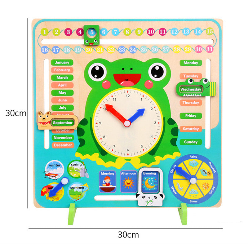 Montessori Wooden Temporal Teaching Toy