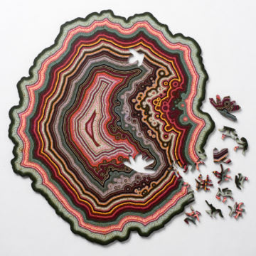 Agate Geode Shaped Puzzles
