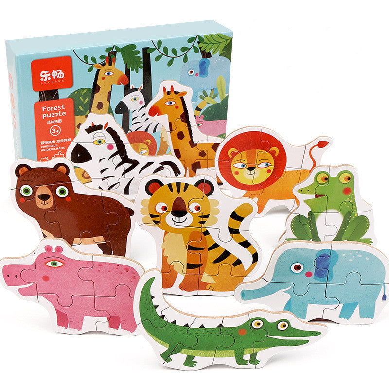 Wooden Puzzle Children's Educational Intelligence Toddler Advanced Early Education Toy