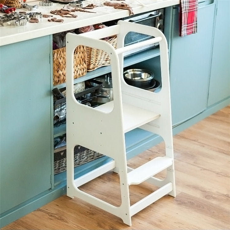 Montessori Learning Tower / Kitchen Helper Baby Step Up Stool Ladder