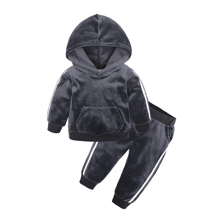 Unisex Velour Baby Sweatsuits