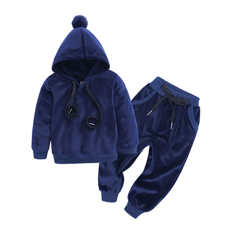Unisex Velour Baby Sweatsuits