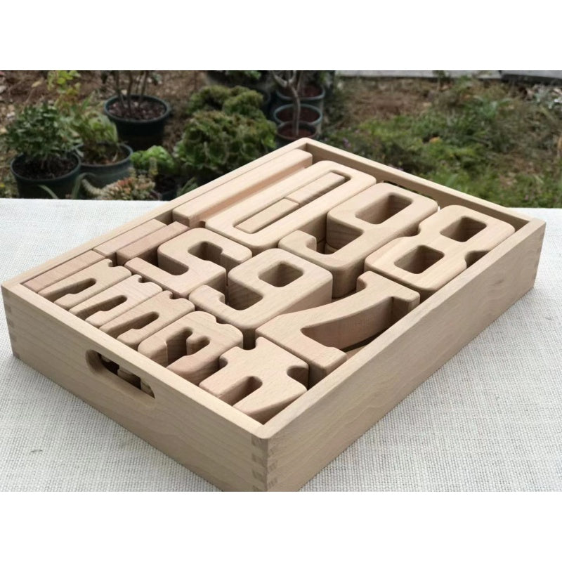 Waldorf Building Blocks Learning Sets